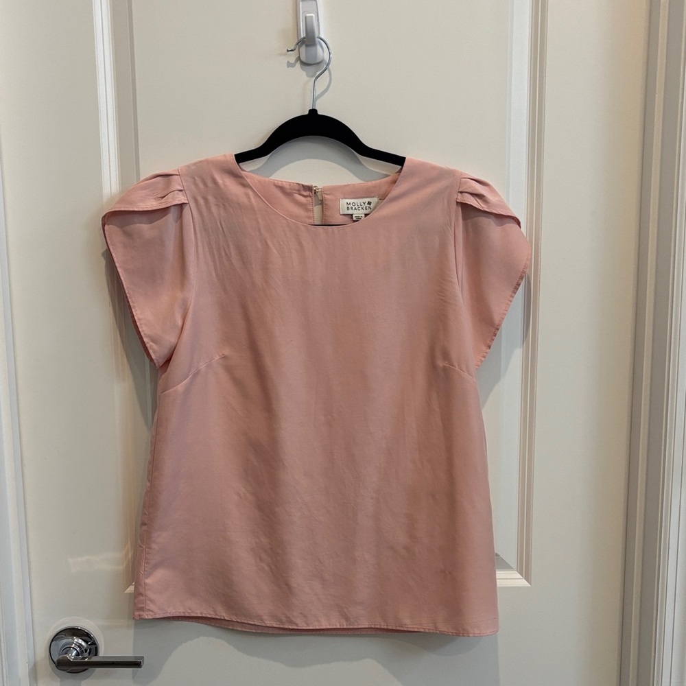 Molly Bracken Soft Pink Blouse